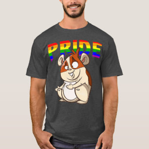 Flossing Hamster Lesbian Bisexual Gay LGBT Pride T-Shirt