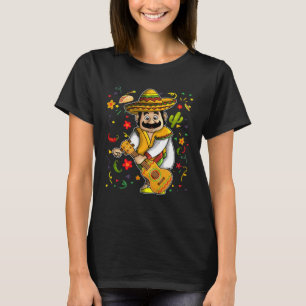 Flossing Mexican Mariachi & Guitar Cinco De Mayo B T-Shirt