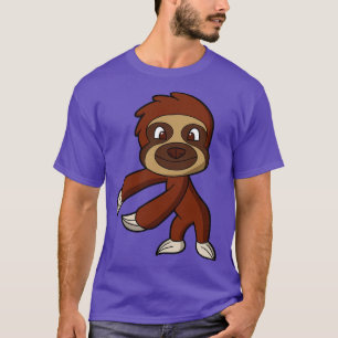 Flossing Sloth Cute Funny Dance Animal T-Shirt