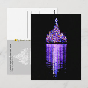 Flotilla of Christmas Trees, NYC - Postcard