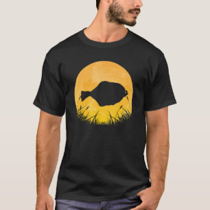 Flounder Easy Halloween Outfit Food Fish Moon Cost T-Shirt