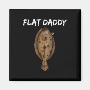Flounder Fishing Shirts For Men And Fishermen Of A Magnet