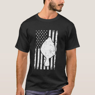 Flounder Fishing USA T-Shirt