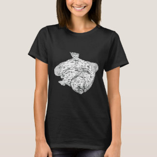 Flounder Love Fish T-Shirt