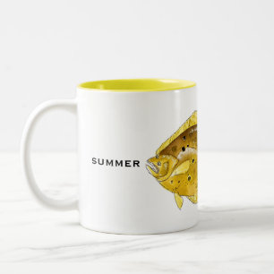 Flounder Mug   Fish Mug