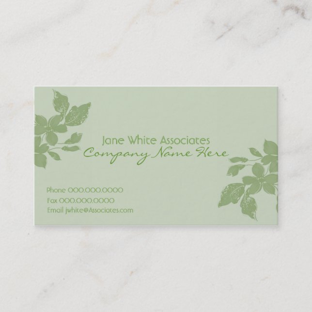 Flourish Business Card (Front)