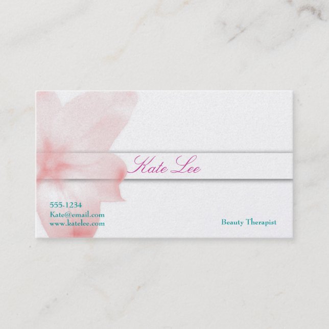 Flourish  business card (Front)