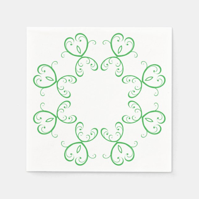 Flourish Decor Napkins (Front)