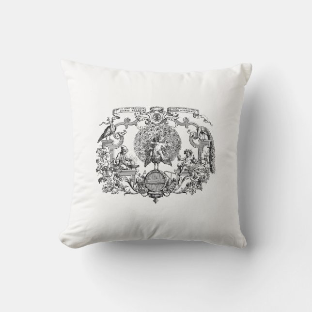 Flourish Decoration Cushion (Front)