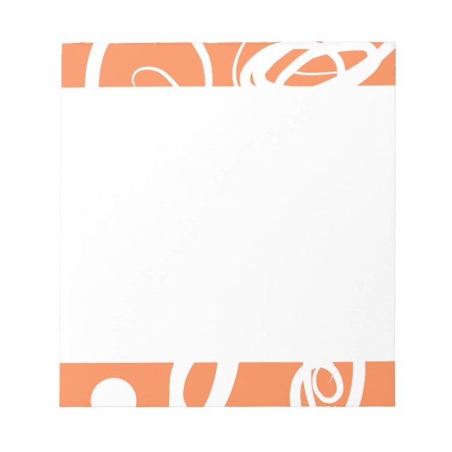 Flourish design Notepad (Front)