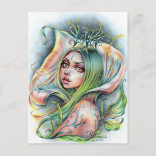 Flourish Fae Postcard