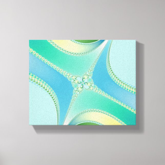 Flourish - Fractal Art Canvas Print (Front)