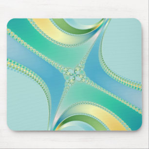 Flourish - Fractal Art Mouse Mat