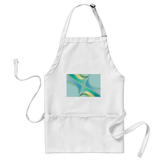 Flourish - Fractal Art Standard Apron (Front)