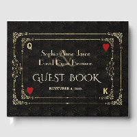 Flourish Gold Art Deco Casino Vegas Poker Wedding