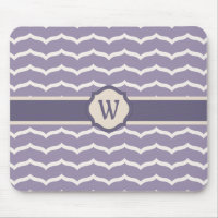 Flourished Zigzag Mousepad