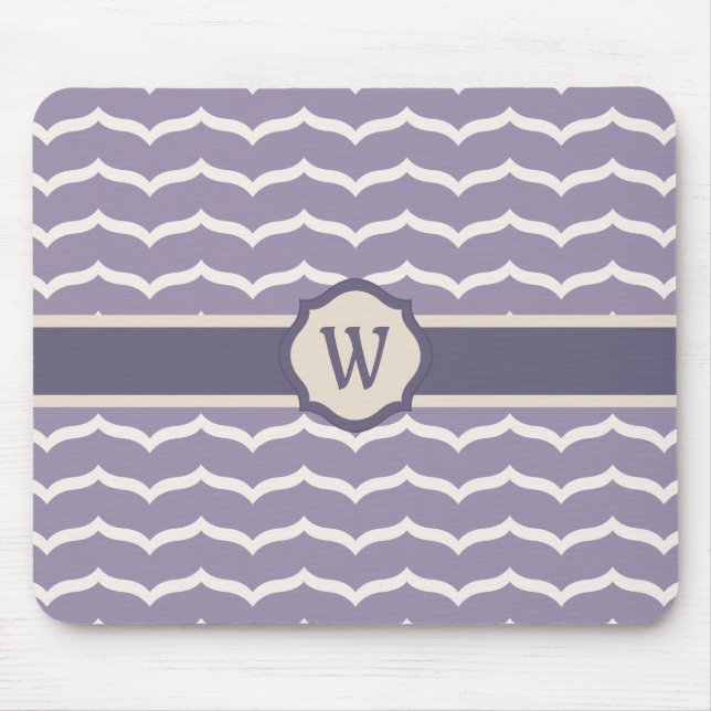 Flourished Zigzag Mousepad (Front)