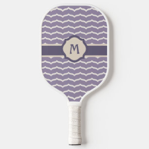 Flourished Zigzag Pickleball Paddle