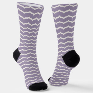 Flourished Zigzag Socks