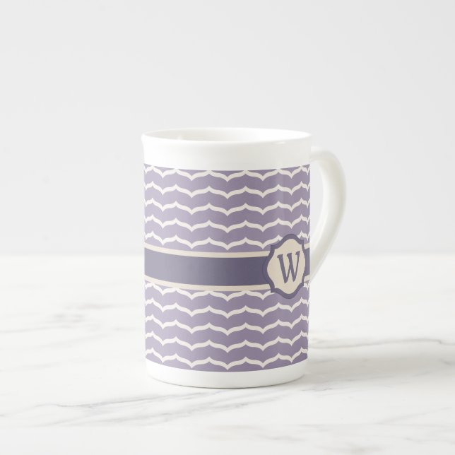Flourished Zigzag Speciality Mug (Front Right)