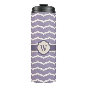 Flourished Zigzag Thermal Tumbler