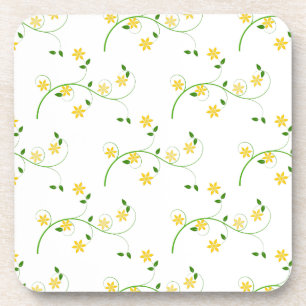 Flourishes and Flowers Coaster