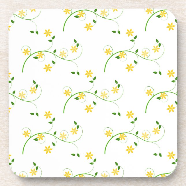 Flourishes and Flowers Coaster (Front)