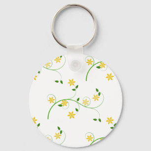 Flourishes and Flowers Key Ring