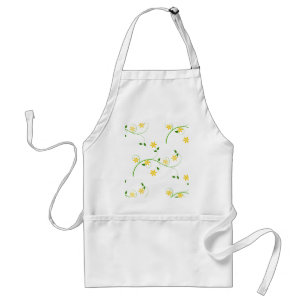 Flourishes and Flowers Standard Apron