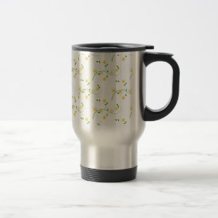 Flourishes and Flowers Travel Mug
