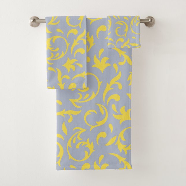 Flourishes II Bath Towel Set (Insitu)