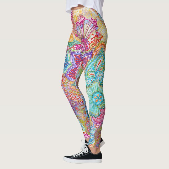 Flourishing Allover Leggings (Left)