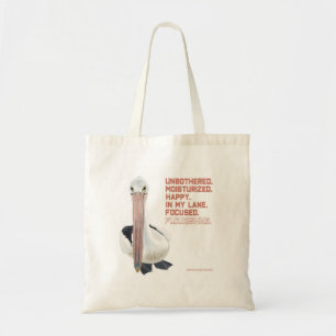 Flourishing Pelican Tote Bag