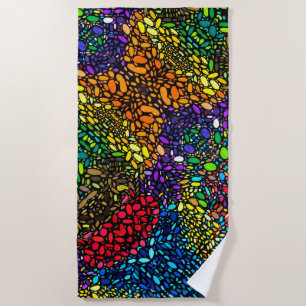 Flow Beach Towel