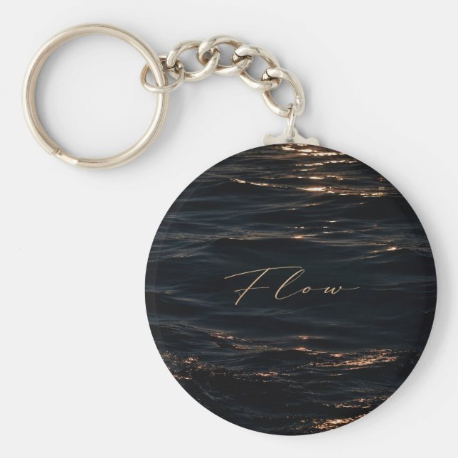 Flow - Deep Waters Key Ring (Front)