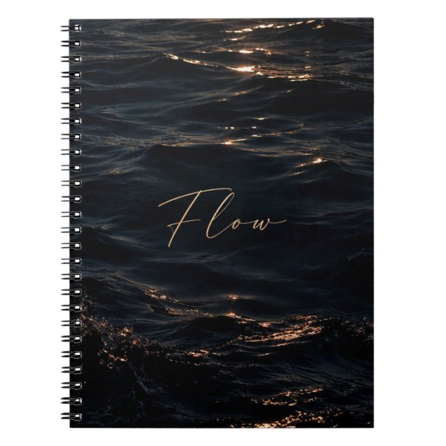 Flow - Deep Waters Notebook (Front)
