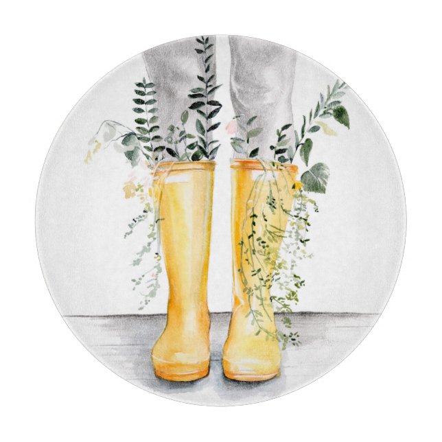 Flow & Grow I Cutting Board (Front)