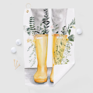 Flow & Grow I Golf Towel