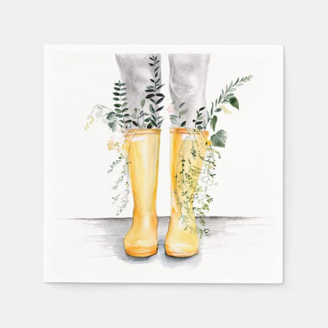 Flow & Grow I Napkin (Front)