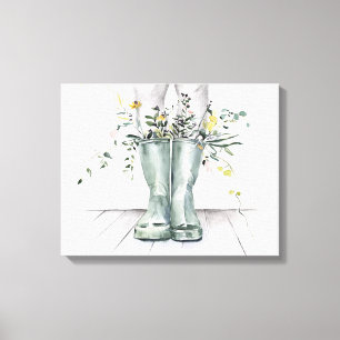 Flow & Grow II Canvas Print