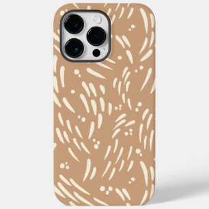 Flow in Tan and Cream Case-Mate iPhone 14 Pro Max Case