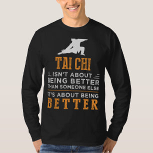 Flow into Humour and Self-Improvement with Tai Chi T-Shirt