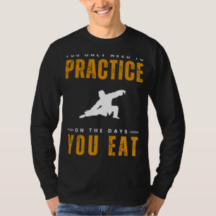 Flow into Laughter with Tai Chi Practice Tee  Fin