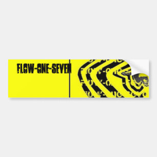 Flow-One-Seven Bumper Sticker