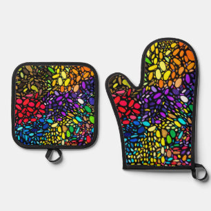 Flow Oven Mitt & Pot Holder Set