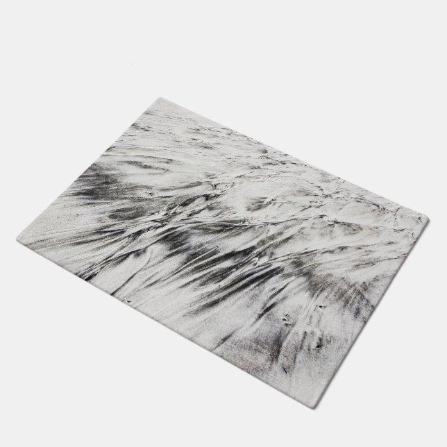 Flow Pattern - Low Tide Topography 2 Doormat (Angled)