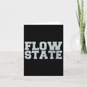 Flow State - Vintage Distressed Flow State Card