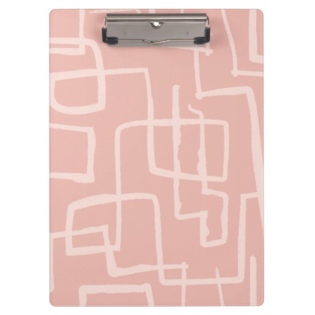 Flow Task Salmon Pink Clipboard (Front)
