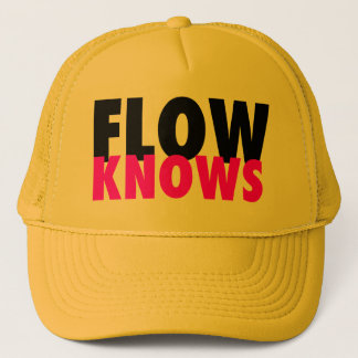 FLOW TRIBE FLOW KNOWS TRUCKER!!! TRUCKER HAT