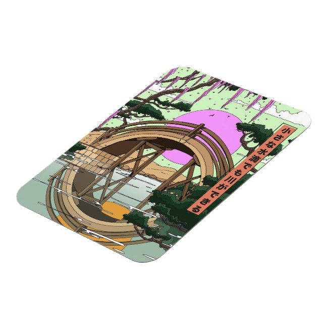 Flow with the Wind Koinobori Magnet (Left Side)